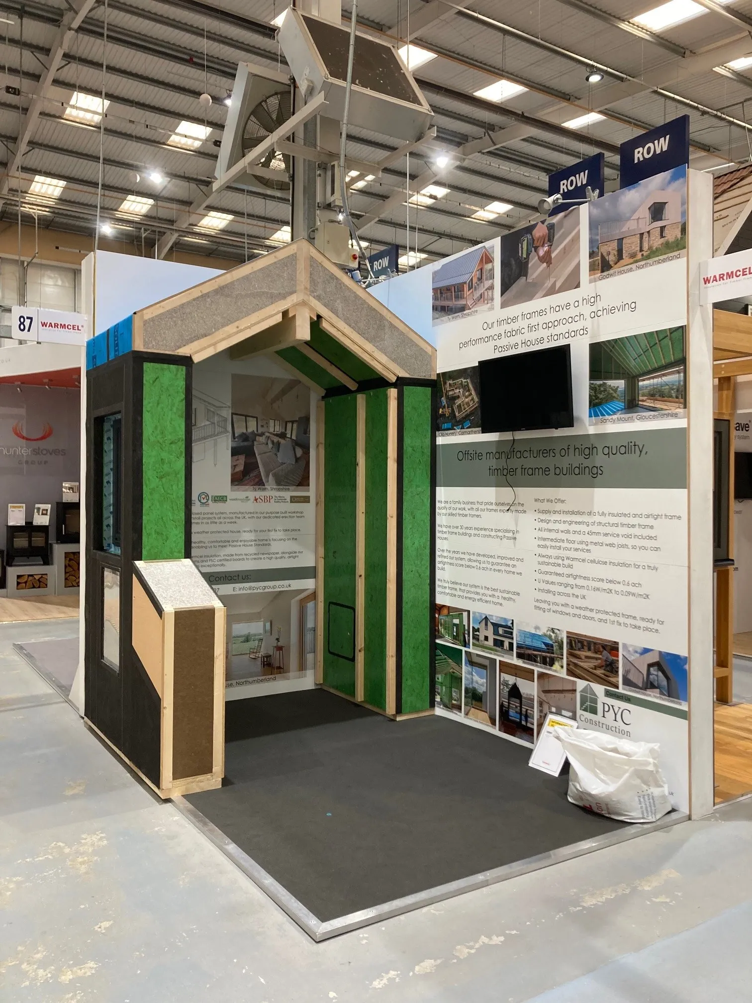 Warmcel Stand at the NSBRC